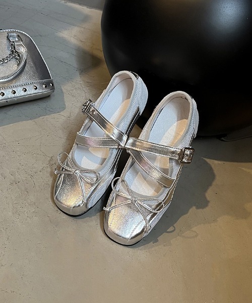 mebole(メボレ)の「メリージェーンフラットシューズ(その他シューズ・レディース・シルバー・SMALL/MEDIUM/LARGE)」の21枚目の写真