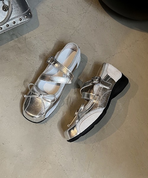 mebole(メボレ)の「メリージェーンフラットシューズ(その他シューズ・レディース・シルバー・SMALL/MEDIUM/LARGE)」の22枚目の写真