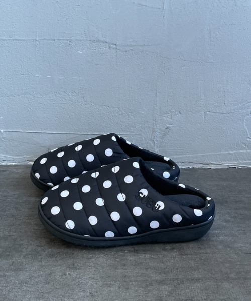 SUBU（スブ）の「[SUBU/スブ] SUBU PERMANENT COLOR ウィンターサンダル（サンダル・レディース・ダークグレー/ベージュ/ドット/シルバー/ブラック/カーキ・0/1/2/3）」の17枚目の写真