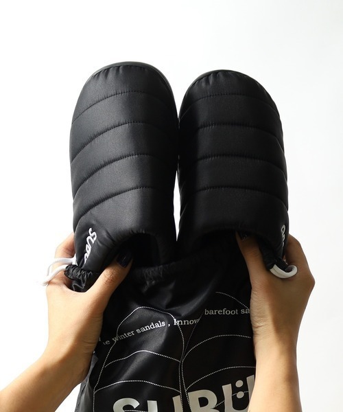 SUBU（スブ）の「[SUBU/スブ] SUBU PERMANENT COLOR ウィンターサンダル（サンダル・レディース・ダークグレー/ベージュ/ドット/シルバー/ブラック/カーキ・0/1/2/3）」の11枚目の写真