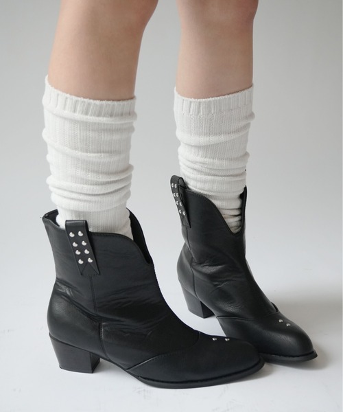 Port（ポート）の「【 SORUTT / ソルト 】 3連 バックル フェイクレザー ブーツ / ロングブーツ ショートブーツ #_（ブーツ・レディース・ブラウン/ブラック・M/L/XL）」の5枚目の写真