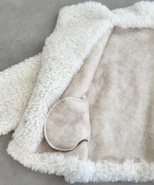 セール】プードルファージャケット（ステンカラーコート）｜Loueme