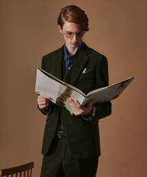 40ｃｔ＆525 | 【Sサイズ～】ドビーキャラメルコールジャケット(テーラードジャケット)