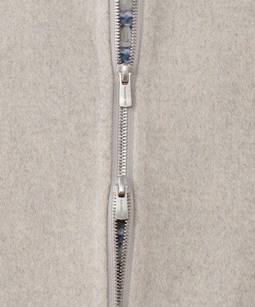 GALERIE VIE（ギャルリー ヴィー）の「ウールカシミヤダブルフェイス フーデッドショートコート（その他アウター・レディース・ライトグレー/ネイビー/グレー・FREE）」の13枚目の写真
