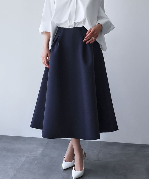 セール】【2025AW】ボンディング タック フレアスカート（スカート