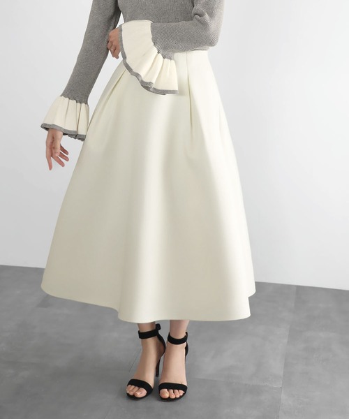 セール】【2025AW】ボンディング タック フレアスカート（スカート