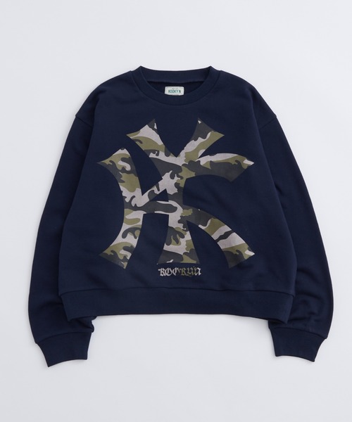 WHO'S WHO gallery（フーズフーギャラリー）の「KOOKYN KYビックプリントクルー（スウェット・レディース・アッシュグレー/ブラック/ネイビー/ホワイト系その他/ブルー系その他・SMALL/MEDIUM/LARGE）」の5枚目の写真