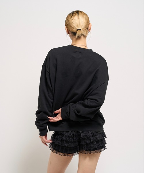 WHO'S WHO gallery（フーズフーギャラリー）の「KOOKYN KYビックプリントクルー（スウェット・レディース・アッシュグレー/ブラック/ネイビー/ホワイト系その他/ブルー系その他・SMALL/MEDIUM/LARGE）」の16枚目の写真