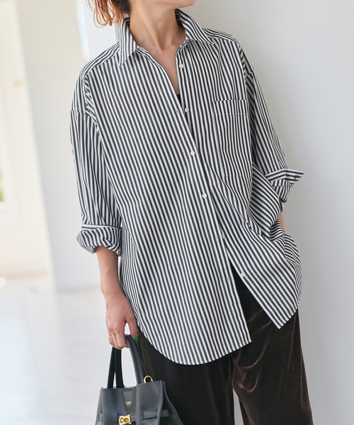 追加2》50コットンオーバーシャツ（シャツ/ブラウス）｜Spick