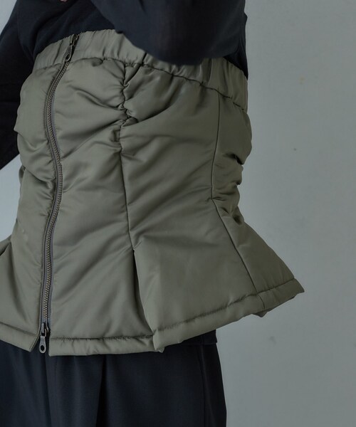 GALLEST（ギャレスト）の「MA1ビスチェ（その他アウター・レディース・オリーブ/ブラック・36）」の13枚目の写真