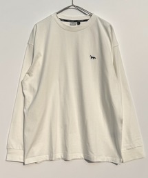 T-MAC OUTING（ティーマック アウティング）の「T-MAC ワンポイント刺繍　オーバーサイズ長袖Tシャツ　FOX刺繍　ルーズシルエット　ロンT（Tシャツ/カットソー）」