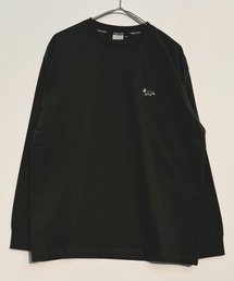 T-MAC OUTING（ティーマック アウティング）の「T-MAC ワンポイント刺繍　オーバーサイズ長袖Tシャツ　FOX刺繍　ルーズシルエット　ロンT（Tシャツ/カットソー）」