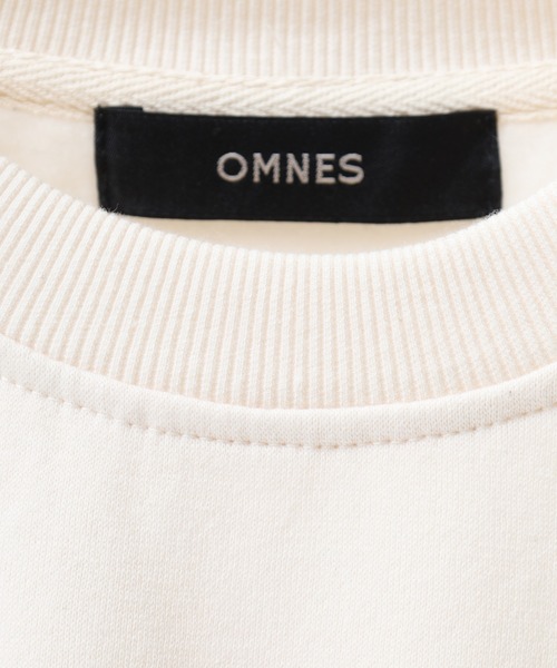 OMNES(オムネス)の「裏起毛フラップポケット付きプルオーバー長袖(Tシャツ/カットソー・メンズ・ブラック/アイボリー/ホワイト×ブラウン/ライトグリーン系・L/M)」の16枚目の写真