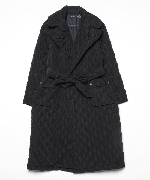 ベルテッド ダイヤモンドキルテッド ラップ コート（その他アウター