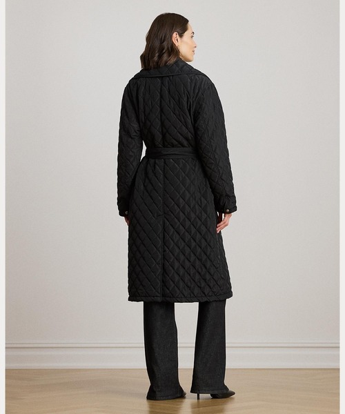 ベルテッド ダイヤモンドキルテッド ラップ コート（その他アウター