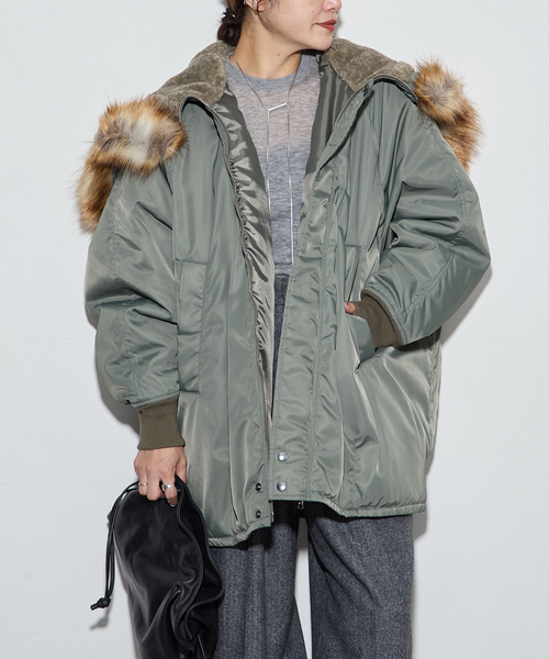 TICCA ティッカ Topper COAT コットンオーバーサイズ アウター TICCA ティッカ Topper COAT コットンオーバーサイズ アウター