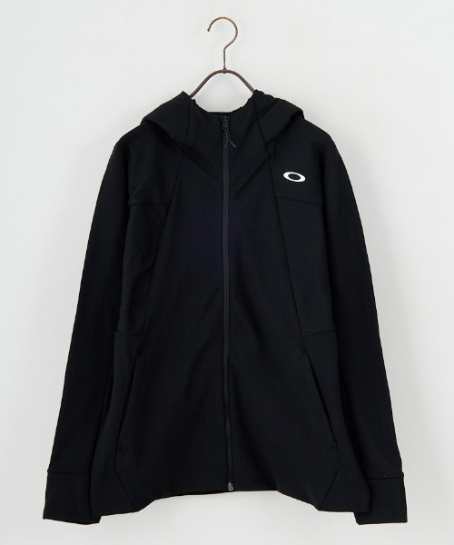 新品ＯＡＫＬＥＹオークリー　フリースフルジップパーカーM黒JK2056 OAKLEY&frasl;オークリー] ENHANCE GRID FLEECE JACKET 15.7 フルジップ