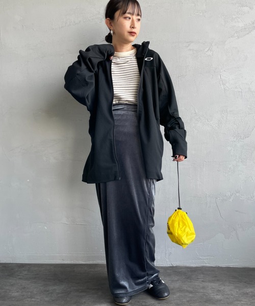 OAKLEY/オークリー] ENHANCE GRID FLEECE JACKET 15.7 フルジップ