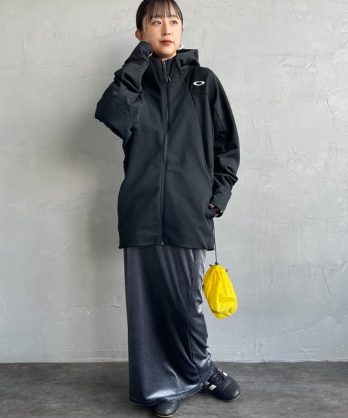 OAKLEY（オークリー）の「[OAKLEY/オークリー] ENHANCE GRID FLEECE JACKET 15.7 フルジップパーカー（パーカー・メンズ・ブラック・S/M）」の11枚目の写真