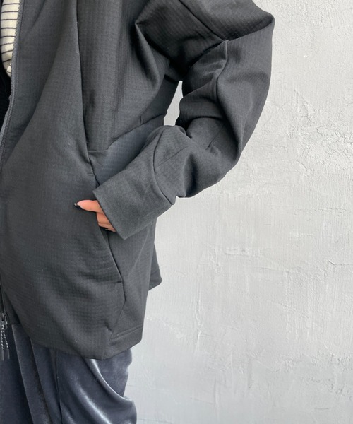 OAKLEY（オークリー）の「[OAKLEY/オークリー] ENHANCE GRID FLEECE JACKET 15.7 フルジップパーカー（パーカー・メンズ・ブラック・S/M）」の14枚目の写真