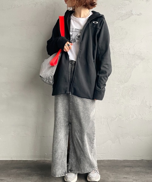 OAKLEY/オークリー] ENHANCE GRID FLEECE JACKET 15.7 フルジップ