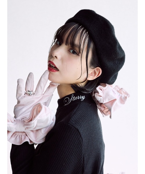 lilLilly(リルリリー)の「ロゴタートルリブトップス(Tシャツ/カットソー・レディース・ブラック/ホワイト/ピンク・FREE)」の15枚目の写真