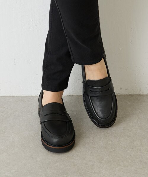 BEARDSLEY（ビアズリー）の「《完売サイズ追加検討中》レザーボリュームローファー（ローファー・レディース・ブラック・35/39/36/37/38）」の22枚目の写真