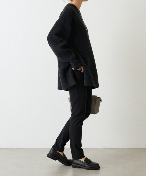 BEARDSLEY（ビアズリー）の「《完売サイズ追加検討中》レザーボリュームローファー（ローファー・レディース・ブラック・35/39/36/37/38）」の2枚目の写真