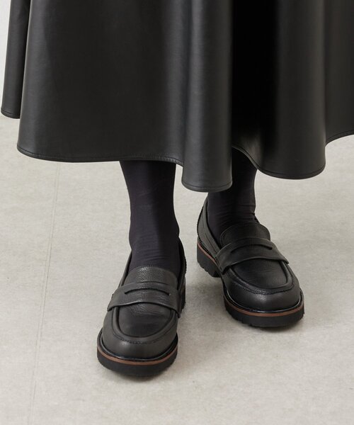 BEARDSLEY（ビアズリー）の「《完売サイズ追加検討中》レザーボリュームローファー（ローファー・レディース・ブラック・35/39/36/37/38）」の8枚目の写真