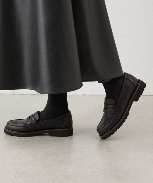 BEARDSLEY（ビアズリー）の「《完売サイズ追加検討中》レザーボリュームローファー（ローファー・レディース・ブラック・35/39/36/37/38）」の9枚目の写真