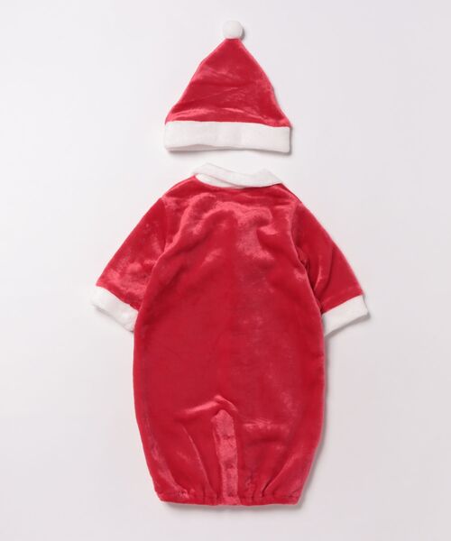 Babiesrus(ベビーザらス)の「クリスマスロンパース/ドレスオール 帽子付きサンタ(ロンパース・キッズ・レッド/レッド系その他・70cm/50-70cm)」の11枚目の写真