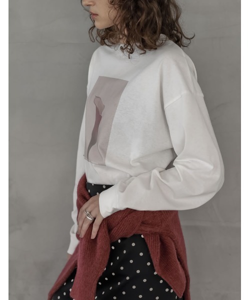 Re:EDIT（リエディ）の「[2025AW COLLECTION]フォトプリントアソート長袖Ｔシャツ（Tシャツ/カットソー・レディース・A/C/D/B・FREE）」の7枚目の写真