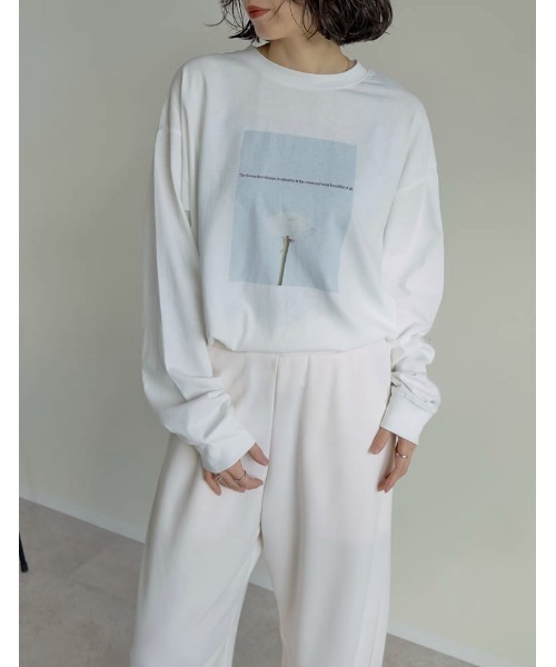 Re:EDIT（リエディ）の「[2025AW COLLECTION]フォトプリントアソート長袖Ｔシャツ（Tシャツ/カットソー・レディース・A/C/D/B・FREE）」の11枚目の写真