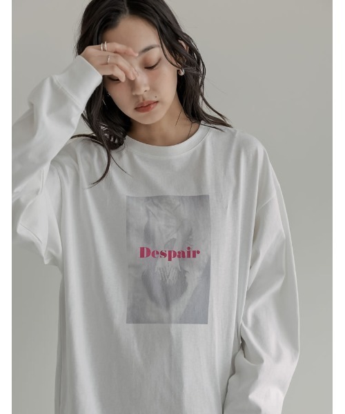 Re:EDIT（リエディ）の「[2025AW COLLECTION]フォトプリントアソート長袖Ｔシャツ（Tシャツ/カットソー・レディース・A/C/D/B・FREE）」の16枚目の写真