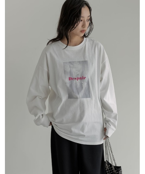 Re:EDIT（リエディ）の「[2025AW COLLECTION]フォトプリントアソート長袖Ｔシャツ（Tシャツ/カットソー・レディース・A/C/D/B・FREE）」の17枚目の写真