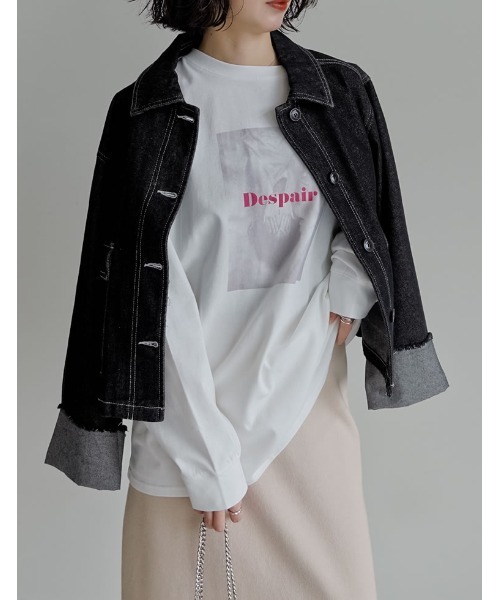 Re:EDIT（リエディ）の「[2025AW COLLECTION]フォトプリントアソート長袖Ｔシャツ（Tシャツ/カットソー・レディース・A/C/D/B・FREE）」の19枚目の写真