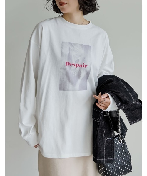 Re:EDIT（リエディ）の「[2025AW COLLECTION]フォトプリントアソート長袖Ｔシャツ（Tシャツ/カットソー・レディース・A/C/D/B・FREE）」の21枚目の写真