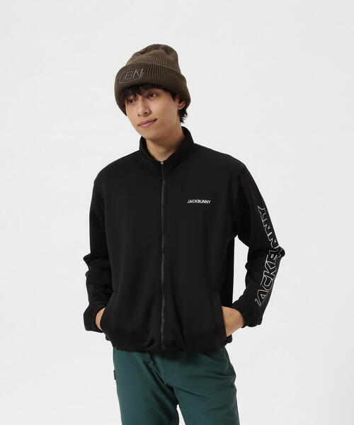 セール】【Jack Bunny!!】PEスムース ボンディング ツインブルゾン