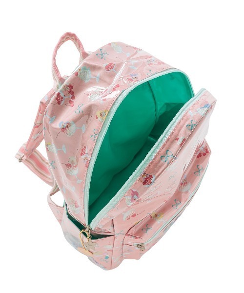 fafa（フェフェ）の「MIRIELLE | スパンコール入リュックサック(KIDS)（バックパック/リュック・キッズ・サーモンピンク・MEDIUM）」の6枚目の写真