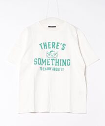 【RES】【Bling leads】THERE'S SOMETHING PRINT Tee