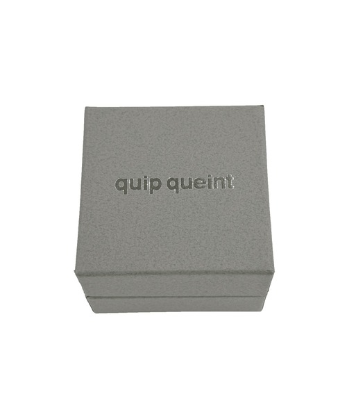quip queint(クイップクエイント)の「【quip queint】pod pierce/ポッド ピアス QU220(ピアス(両耳用)・レディース・シルバー・FREE)」の4枚目の写真