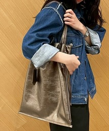 CONVERSE TOKYO（コンバーストウキョウ）の「METALLIC GATHERED TOTE BAG（トートバッグ）」