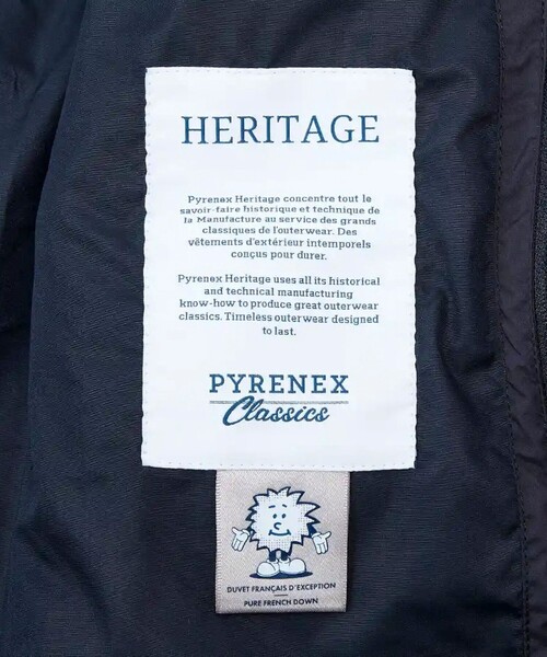 Pyrenex（ピレネックス）の「【PYRENEX/ピレネックス】TROYES（ダウンジャケット/コート・メンズ・ネイビー/ブラック・M/S/L）」の4枚目の写真