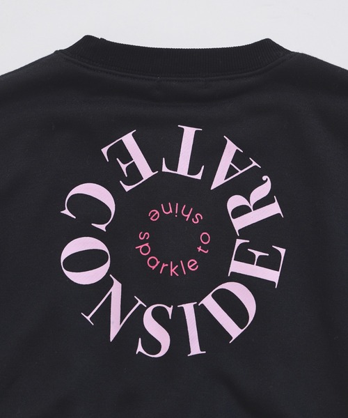 pairmanon（ペアマノン）の「【まいにちスウェット】セットアップ風 カラフルロゴ 裏毛 ワンピース（セットアップ・キッズ・オートミール/オレンジ系その他/ブラック・100/110/120/130/140/150/90）」の19枚目の写真