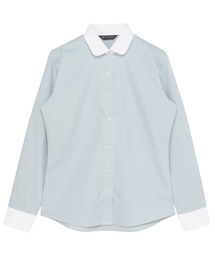 TOKYO SHIRTS(トウキョウシャツ)の形態安定ノンアイロン ラウンド 長袖ビジネスワイシャツ(ビジネスシャツ)
