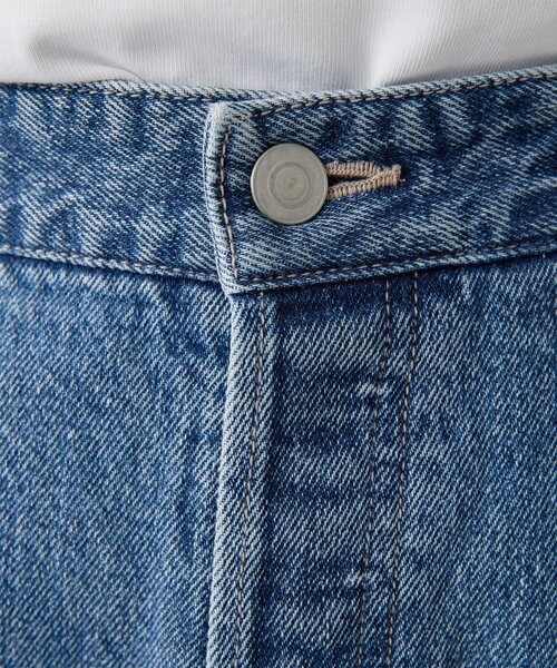 Whim Gazette（ウィムガゼット）の「ワイドデニムイージーパンツ（デニムパンツ・レディース・ブルー・36/38）」の16枚目の写真