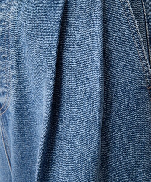 Whim Gazette（ウィムガゼット）の「ワイドデニムイージーパンツ（デニムパンツ・レディース・ブルー・36/38）」の17枚目の写真