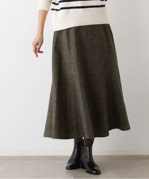Dessin(デッサン)の「【洗える】ツイードフレアスカート(スカート・レディース・グレー系4/ブラウン系その他5/ブラック系4・00/01/02/03)」の13枚目の写真