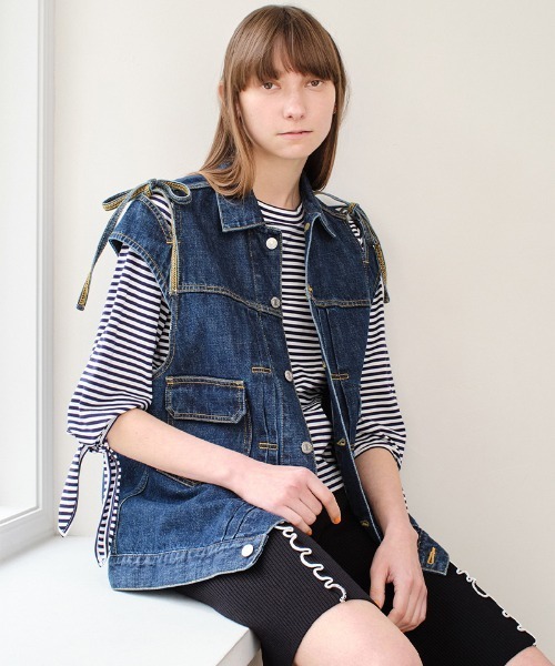 セール/ブランド古着】soduk｜スドークのベスト（無地）古着通販