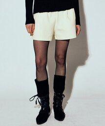 BERMUDA CORDUROY SHORT PANTS_CREAM BEIGE